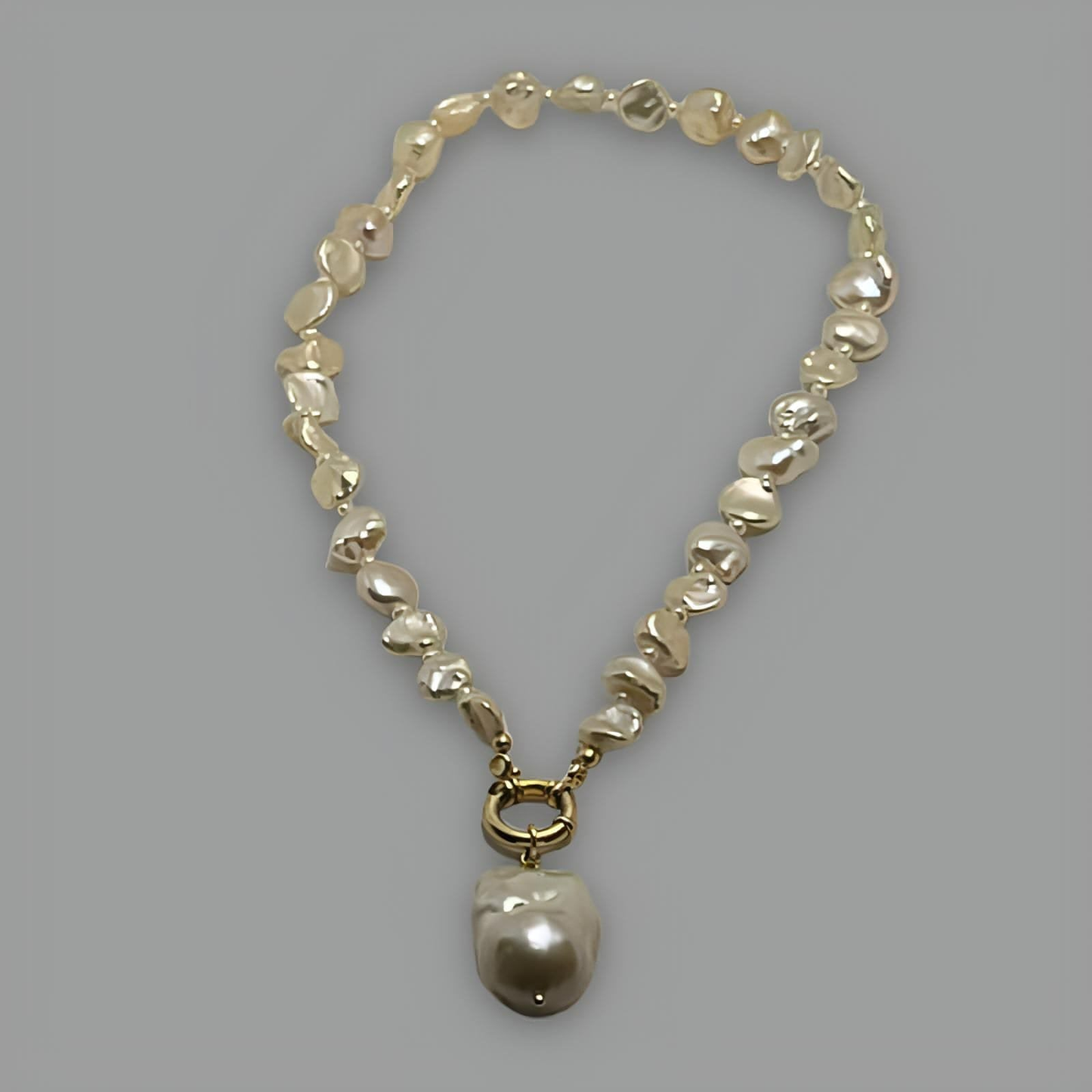 Pearl Drop Necklace 41cm (16")