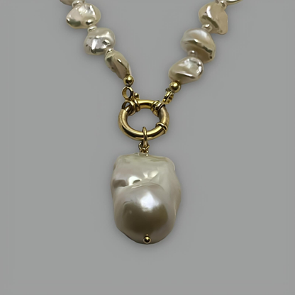 Pearl Drop Necklace 41cm (16")