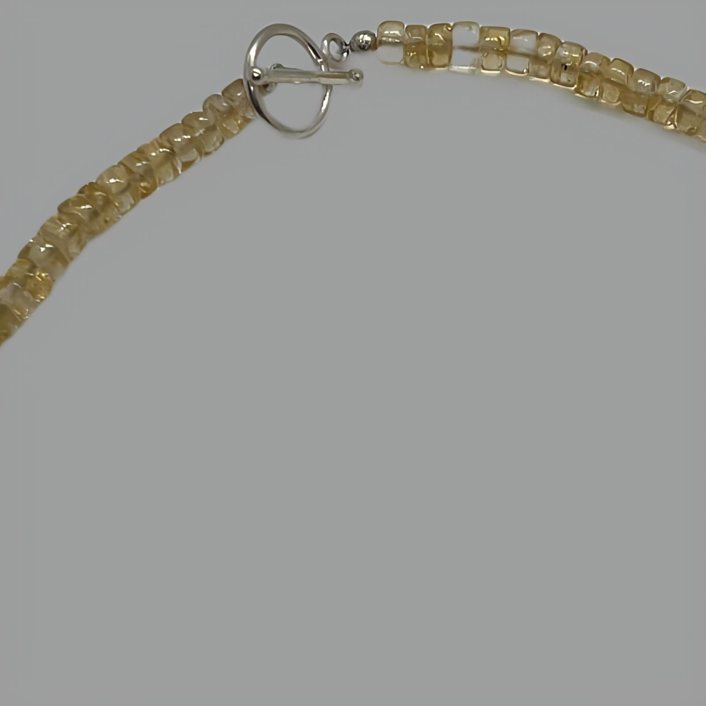 Citrine and Pearl Necklace 36cm (14")