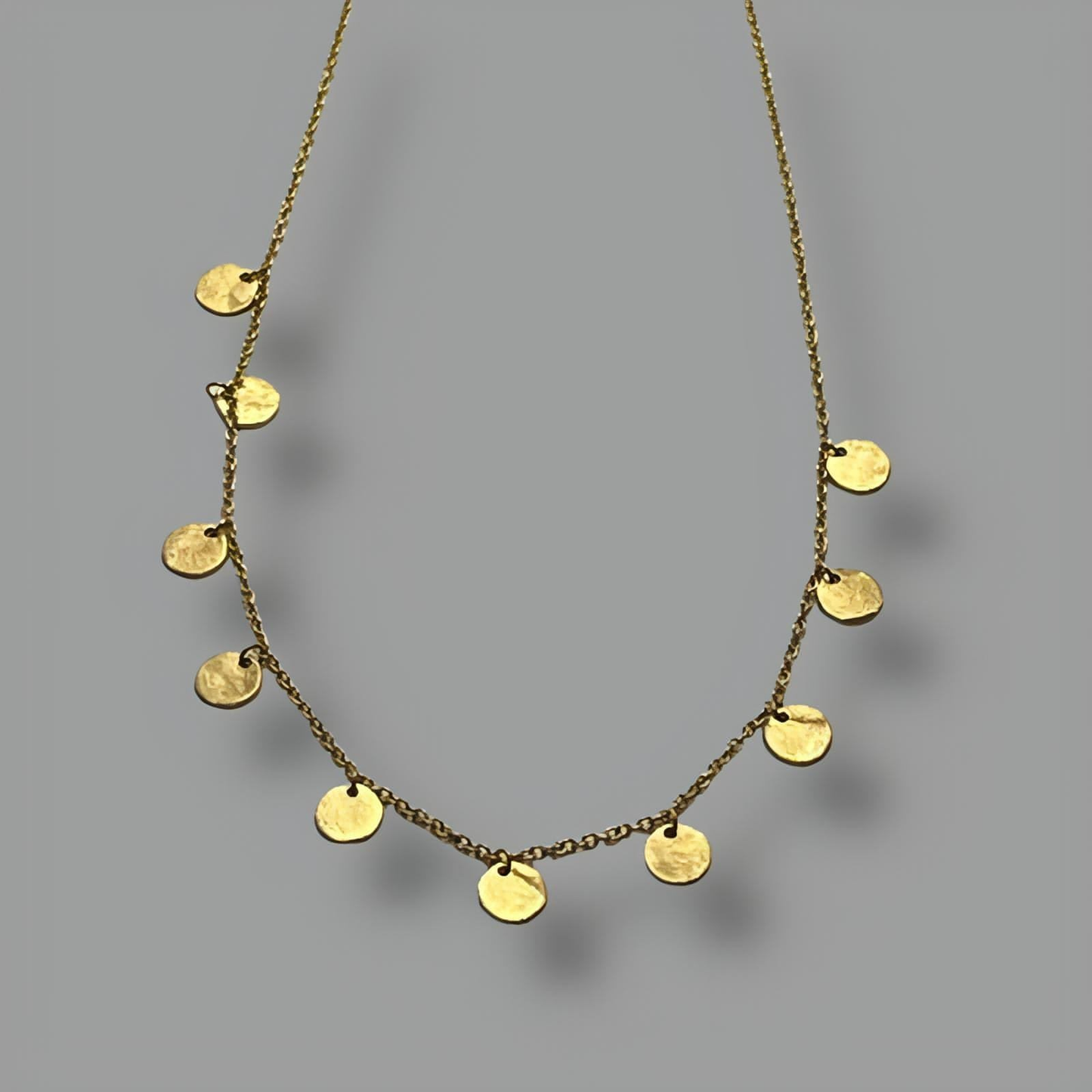 18K Gold Plated Shades of Sea Necklace 42cm (16.5")