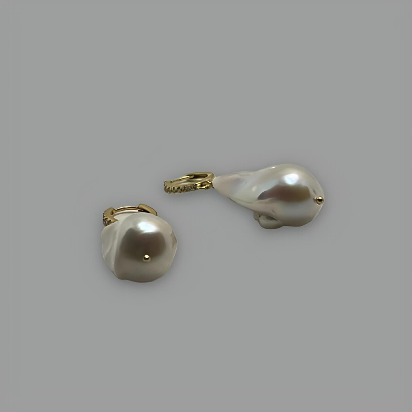 Baroque Pearl Drop Earrings