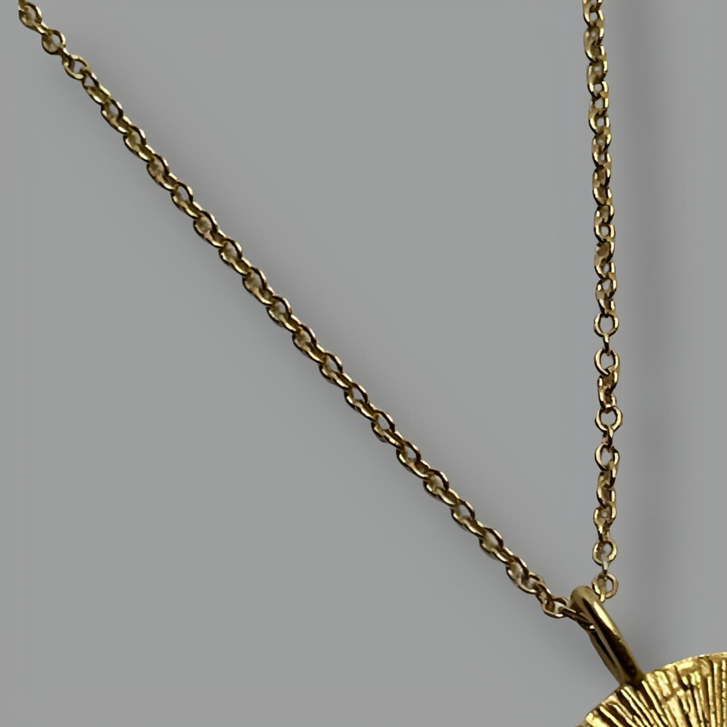 18K Gold Plated Omega Necklace 43cm (16.9")