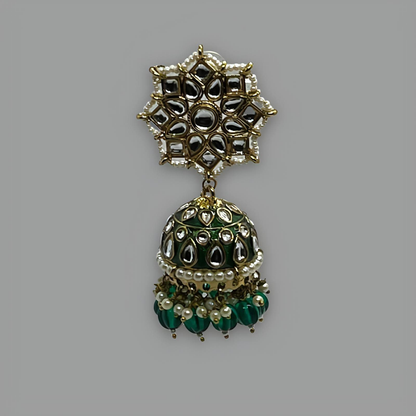 18K Gold Plated Vert Millésime Earrings