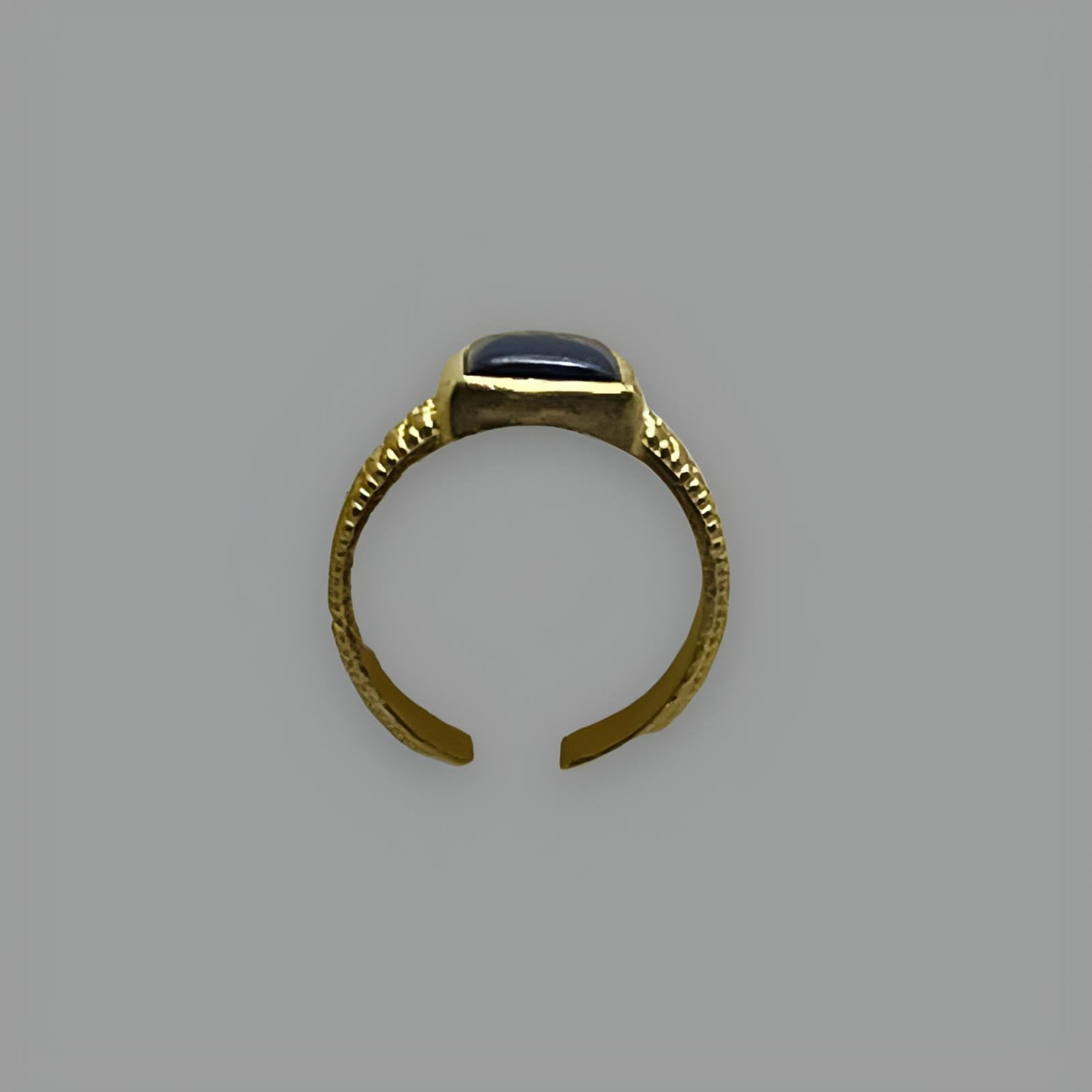 18K Gold Plated Signet Ring