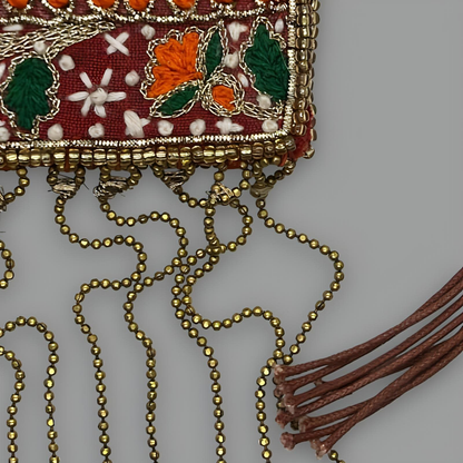 Mōgra Embroidered Square Neck Piece